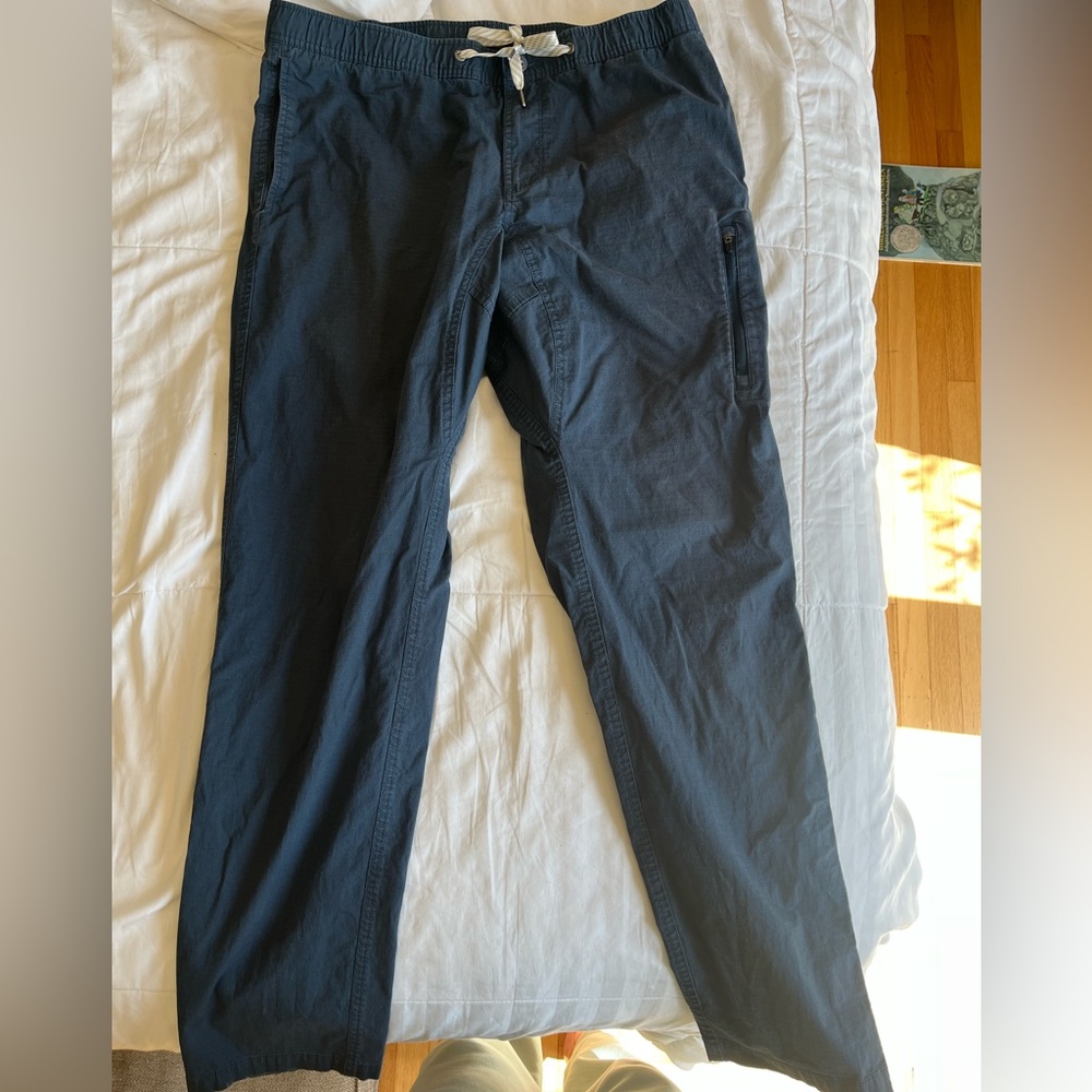 Men's Vuori Navy Ripstop Climber Chino Pant